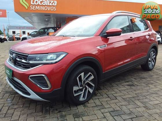 VOLKSWAGEN T-CROSS 1.4 250 TSI TOTAL FLEX HIGHLINE AUTOMÁTICO VOLKSWAGEN T-CROSS 1.4 250 TSI TOTAL FLEX HIGHLINE AUTOMÁTICO